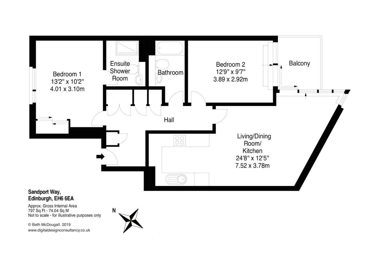 The Sandport Way Residence Édimbourg Extérieur photo
